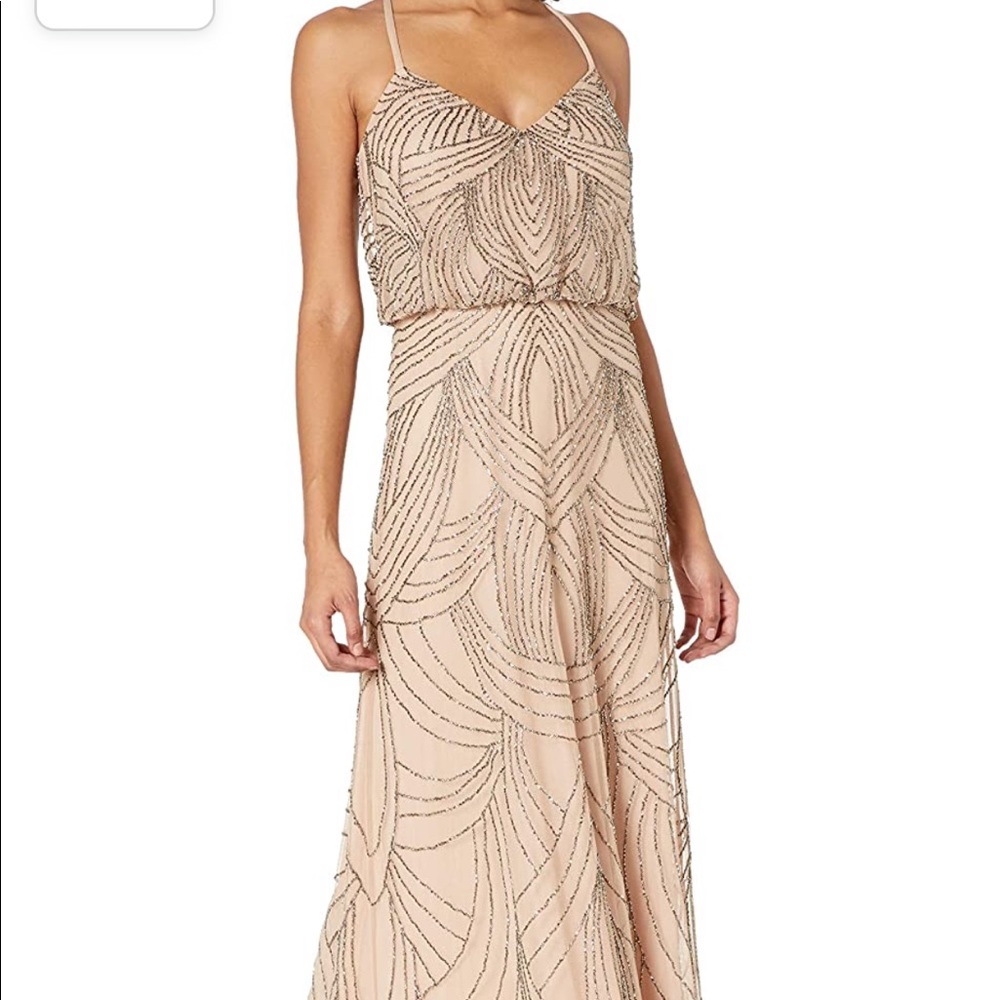 Arianna Papell Beaded Gown